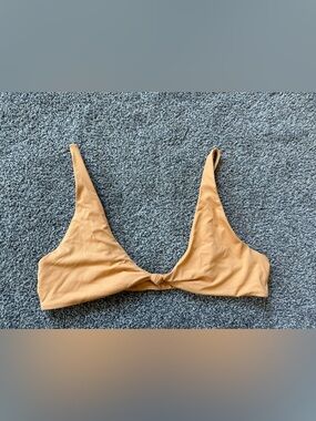 Toast Swim Women’s Signature Knot Bikini Top Small—used